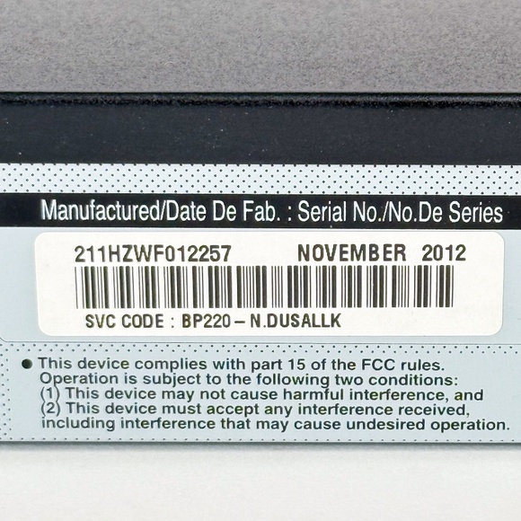 LG BP220 Blu-ray Disc Player – High-Quality HD Entertainment - Picture 8 of 8